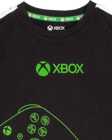 Xbox T-Shirt Boys Kids Green Black Game Controller Logo Clothing Top in Saudi Arabia