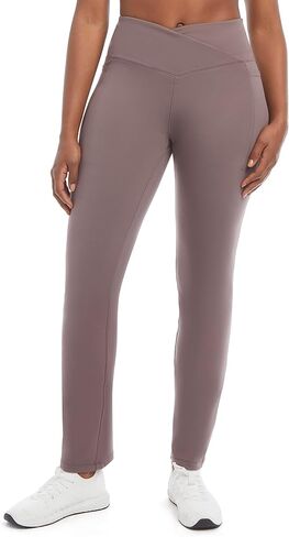 Danskin Women's Studio Cross Waist Flare Yoga Pant in Saudi Arabia