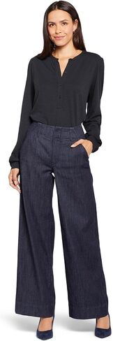 NYDJ Women's Hr Mona Wide Leg Trouser in Saudi Arabia