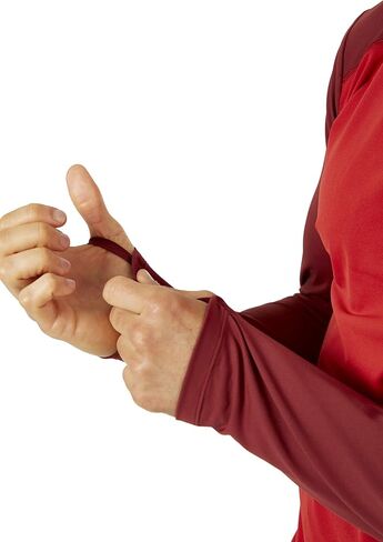 Rab Men's Force Hoody - Lightweight Long-Sleeve Hooded Baselayer Shirt for Hiking, Climbing, & Trail Running in Kuwait