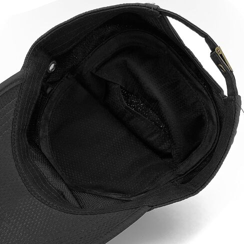REDSHARKS Hidden Pocket Cadet Army Hat Quick Dry Military Style Flat Top Baseball Dad Sun Cap in Kuwait