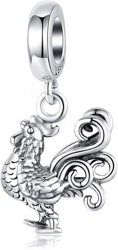 Lucky Animals Head Charm Authentic 925 Sterling Silver Pet Charms for European Bracelet in Saudi Arabia