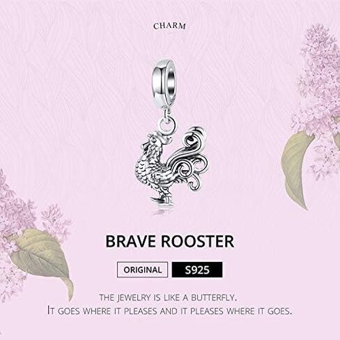 Lucky Animals Head Charm Authentic 925 Sterling Silver Pet Charms for European Bracelet in Saudi Arabia