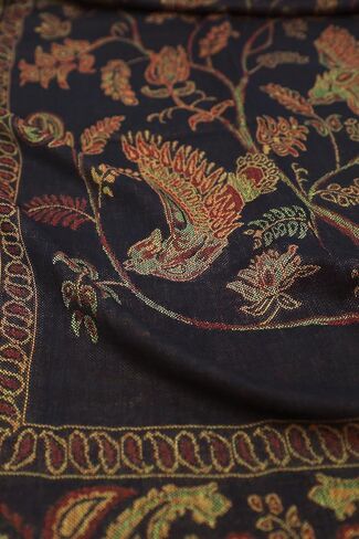 Achillea Reversible Festival Pashmina Rave Scarf, Shawls and Wraps for Evening Dress, Indian Scarves for Women in Kuwait