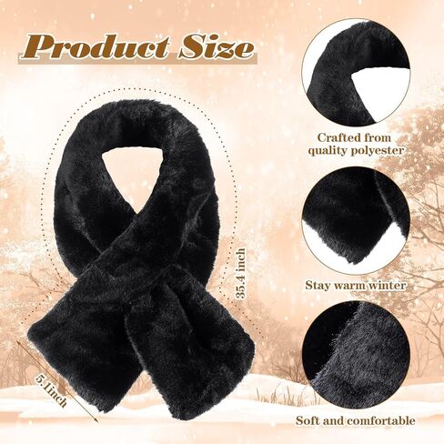 Ramede 20 Pack Women Winter Scarves Warm Fluffy Fleece Winter Scarf Bulk Cold Weather Neck Scarf Wholesale Donation Unisex women Men in Saudi Arabia