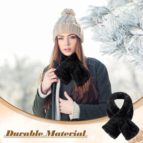 Ramede 20 Pack Women Winter Scarves Warm Fluffy Fleece Winter Scarf Bulk Cold Weather Neck Scarf Wholesale Donation Unisex women Men in Saudi Arabia
