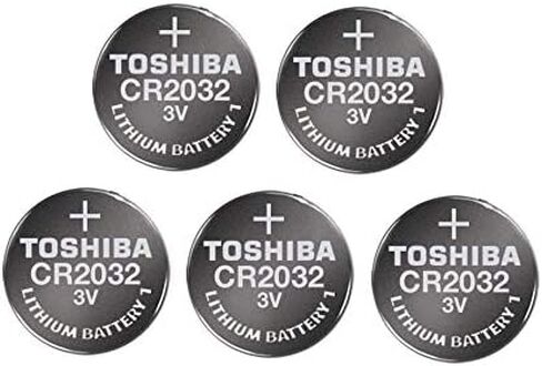 Toshiba CR2032 3 Volt Lithium Coin Battery (10 Batteries) in Saudi Arabia