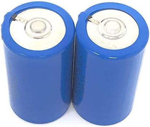 بطارية ليثيوم LNX D Cell 19000 مللي أمبير ER34615 بطاريات غير قابلة لإعادة الشحن 3.6 فولت زر علوي من كلوريد الليثيوم، بطارية D خلية 3.6 فولت، بطارية ليثيوم 3.6 فولت سعة 19000 مللي أمبير غير قابلة لإعادة الشحن، (4 قطع) in Kuwait