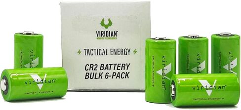 بطاريات ليثيوم Viridian CR2 التكتيكية للطاقة بالإضافة إلى 3 فولت (عبوة كبيرة مكونة من 3 قطع) in Kuwait