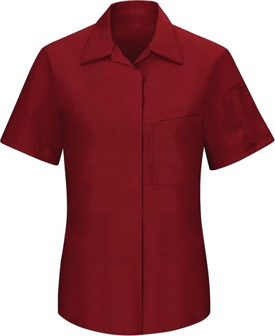 Red Kap Women's Short Sleeve Performance Plus Shop Shirt with Oilblok Technology in Saudi Arabia