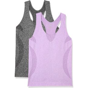 SHAPEWELL Yoga Tank Top for Women - Racerback Athletic Tanks, Running Gym Yoga Shirts (Pack of 2) in Saudi Arabia