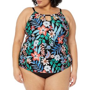 24ث اند اوشن توب تانكيني برقبة عالية وقبة قابلة للتعديل للنساء in Kuwait