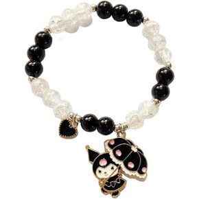 NIQIPOK Cartoon Elastic Crystal Beaded Bracelets Kawaii Bracelets Set for Friendship Jewelry in Saudi Arabia