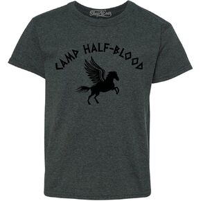 تي شيرت Shop4ever Camp Half Blood للشباب تي شيرت نصف إله للأطفال