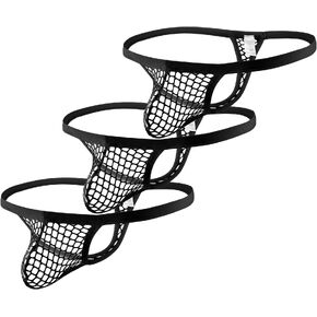 Swbreety Men's See Through Fishnet G-String Tong Underwear