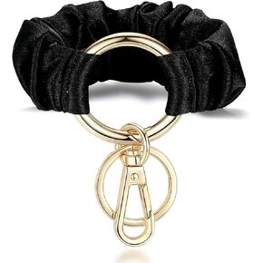 SAM & LORI Wristlet Keychain Bracelet Women Stretchy Removable Key Chain Keyring