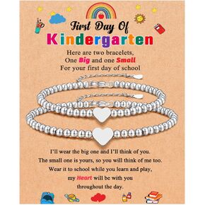 UNGENT THEM Mother and Daughter Gifts, Granddaughter Gifts, Birthday Mother's Day Gifts for Grandma Mother Mom Daughter Bracelets