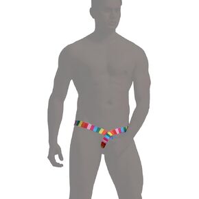 Maiclaice Men's Spandex Jockstrap Elastic Bikini Underwear Low Rise Briefs in Kuwait