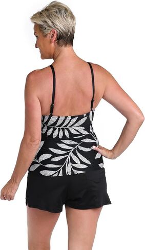 High Neck Adjustable Neckline Tankini Swimsuit Top in Kuwait