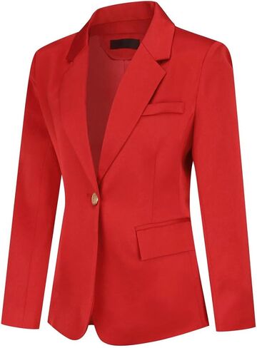 YYNUDA Women's Business Suit Set Ladies 2 Piece Office Work Solid Blazer Jacket and Pants in Kuwait