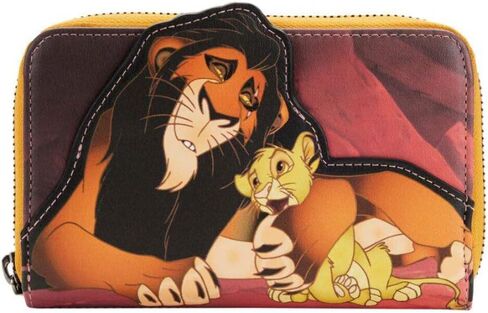 Loungefly Disney Lion King Scene Scar Ziparound Wallet in Saudi Arabia