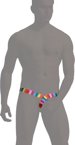 Maiclaice Men's Spandex Jockstrap Elastic Bikini Underwear Low Rise Briefs in Kuwait