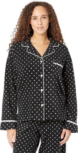 DKNY Long Sleeve Notch PJ Set in Saudi Arabia