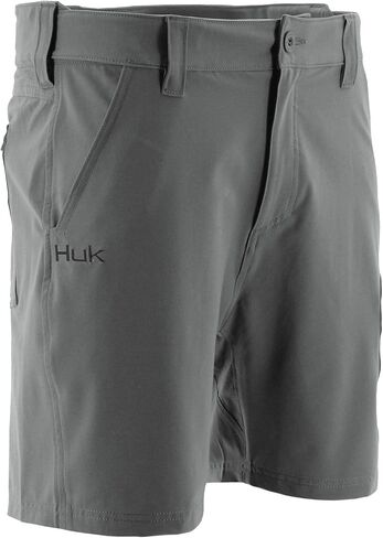 شورت صيد من HUK رجالي Next Level مقاس 10.5 بوصة سريع الجفاف مع حماية من الشمس بعامل حماية من أشعة الشمس +30 in Saudi Arabia