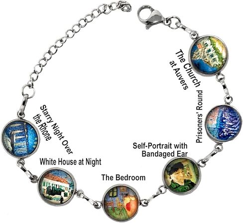 سوار فن لينك من فان جوخ (ارليس), Medium, زجاج in Kuwait