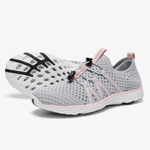 أحذية مائية رياضية مائية للسيدات من KOLILI - نسيج مطاطي ونعل فائق التصريف، دعم للقوس | سريع الجفاف | وزن خفيف in Kuwait