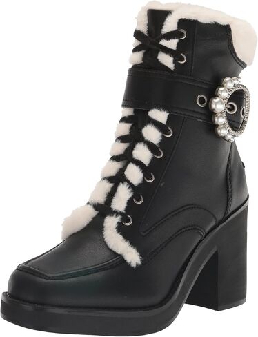 Karl Lagerfeld Paris Women's Elevated Everyday Fashion Style Dottie Shoe Ankle Boot in Saudi Arabia