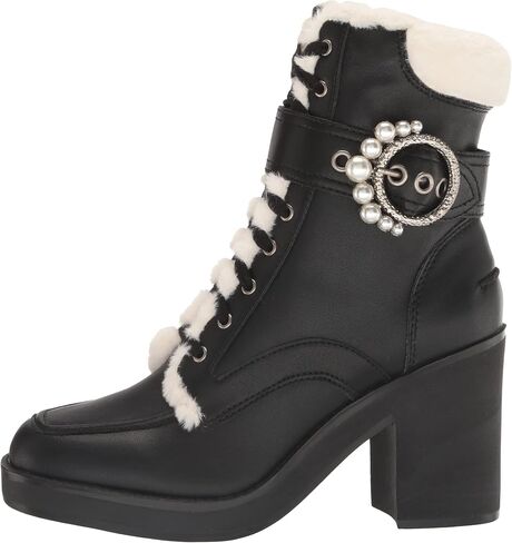 Karl Lagerfeld Paris Women's Elevated Everyday Fashion Style Dottie Shoe Ankle Boot in Saudi Arabia