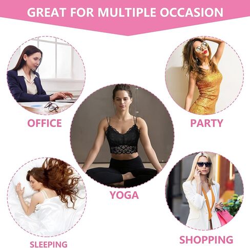 ONESING 8 Pcs Lace Bralettes for Women Padded Bralettes Lace Bra Bralettes Lace Lingerie for Women Girls with Removable Pads in Saudi Arabia