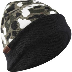 قبعة صغيرة مقاومة للماء من راندي صن، قبعة شتوية محبوكة مترهلة للاستخدام اليومي سميكة وناعمة ودافئة مضادة للأشعة فوق البنفسجية متوسطة/كبيرة، عبوة واحدة in Kuwait