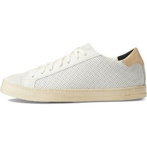 P448 Women's John Pink Python-Printed Leather Low-Top Italian Sneaker in Saudi Arabia