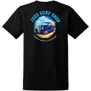 JOES SURF SHOP Graphic Heavyweight Cotton Tees,Regular-Big & Tall