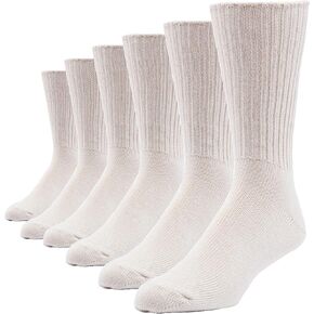 Maggie's Organic Allergy Crew Sock - 6 Pack
