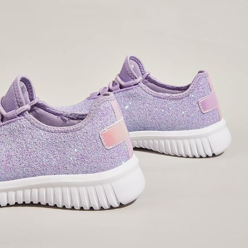 K KIP WOK Fashion Glitter Sneakers for Womens Silp On Running Shoes Lightweigt Tennis Walking Sneakers in Kuwait