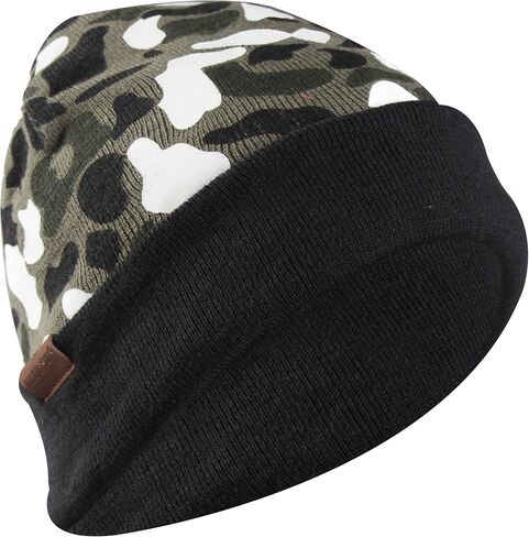 قبعة صغيرة مقاومة للماء من راندي صن، قبعة شتوية محبوكة مترهلة للاستخدام اليومي سميكة وناعمة ودافئة مضادة للأشعة فوق البنفسجية متوسطة/كبيرة، عبوة واحدة in Kuwait