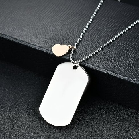 إلى ابنتي من أمي قلادة من الفولاذ المقاوم للصدأ على شكل كلب "إلى ابنتي لا تنسى أبدًا كيف. أحب أمي" قلادة، هدايا ملهمة لمجوهرات الابنة in Kuwait