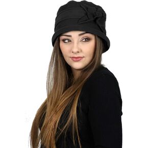 Hats Scarves & More Chemo Headwear for Women Cancer Hat Cloche Head Covering Ladies Lizzy
