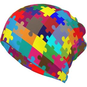 Skull Beanie Hat Baggy Slouchy Skull Chemo Beanies Cap Stretch Scarf Head Wrap Hip Hop Hats for Men Women Winter in Kuwait