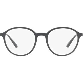 Emporio Armani Men's Ea3225f Low Bridge Fit Round Sunglasses