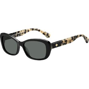 نظارة شمسية Kate Spade Claretta/S مستطيلة الشكل للنساء + حزمة مع مجموعة العناية بالنظارات من Designer iWear in Saudi Arabia