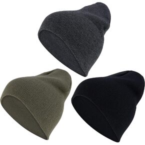 Ultra Performance Beanie Hats for Men & Women 3 Pack Mens & Womens Skull Cap Beanies Winter Hats
