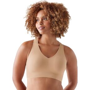 True Everybody by True & Co Women's Wide Strap Racerback Mesh Bralette in Kuwait