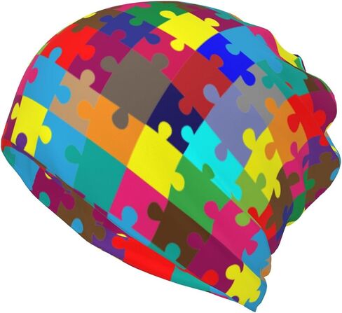 Skull Beanie Hat Baggy Slouchy Skull Chemo Beanies Cap Stretch Scarf Head Wrap Hip Hop Hats for Men Women Winter in Kuwait