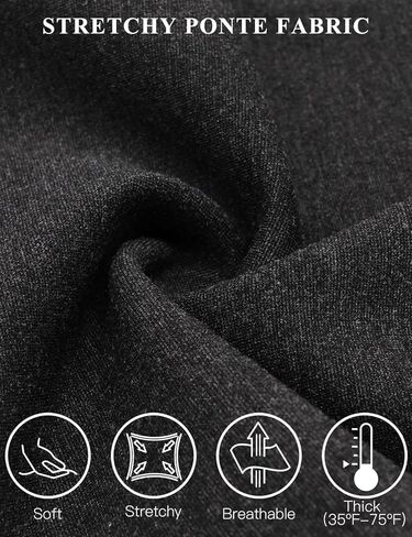 تاباتا سروال فستان نسائي قابل للتمدد مقاس 26 بوصة/28 بوصة/30 بوصة سروال عمل مع 4 جيوب بنطلون قصير صغير الحجم للمكتب كاجوال للعمل in Kuwait