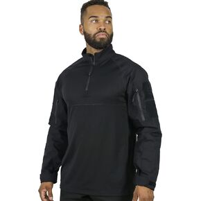 Mission Made Combat Shirt Military Tactical Long Sleeve 1/4 Zip for Men