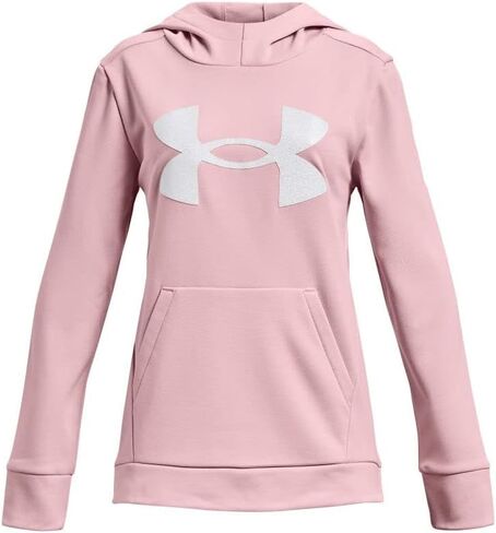 Under Armour Girls' Armour Fleece Glitter Hoodie in Kuwait